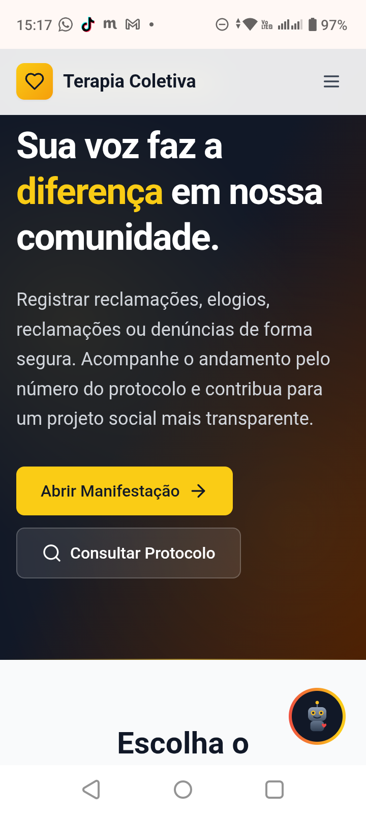 Foto de trabalho de Anerson Pereira da Silva no Indica Sergipe