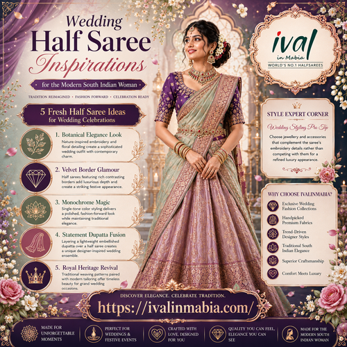 Choose the Perfect Half Saree for Wedding Celebrations.png