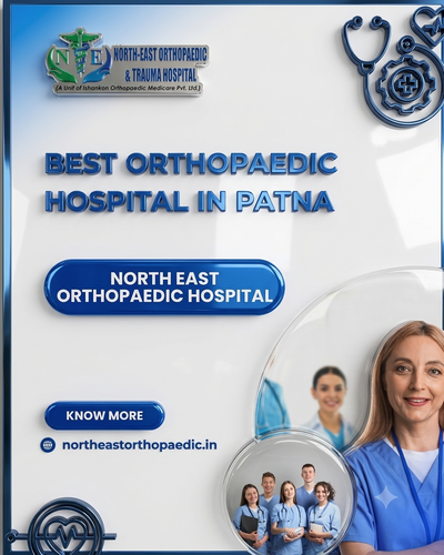 Best orthopaedic hospital in Patna: North East Orthopaedic Hospital.png