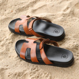 Handcrafted H Slippers for Refined Style