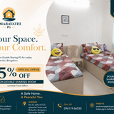 Get 5% OFF on our Double Sharing Room at Amaravathi PG.