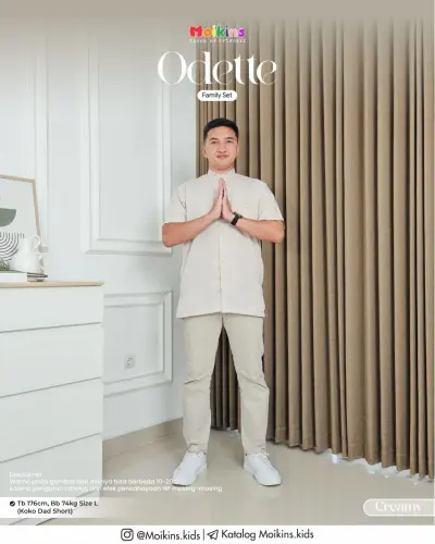 ODETTE DAD SHORT CREAMY.webp
