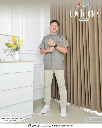ODETTE DAD SHORT GREY.webp