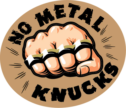 No Metal Knucks logo