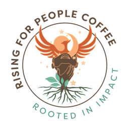 Rising For People Coffee Co logo