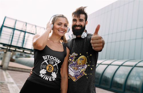 tank top and t shirt mockup featuring a woman and her boyfriend in the city 40610 r el2 8048a5a6 d51.png