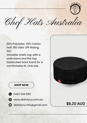 Chef Hats Australia | Premium Chef Cap for Professional Kitchens.jpg