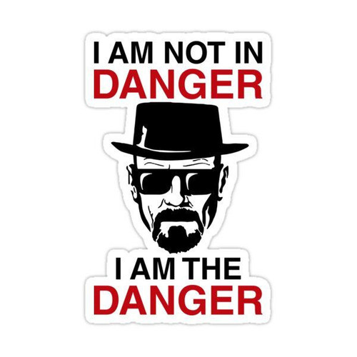i am not in danger i am the danger sticker by yeni 673076fb1fe4.jpg