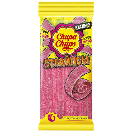 4602606015721 363509 СТРАЙПСЫ CHUPA CHUPS СО ВКУСОМ КЛУБНИКИ 120ГР БЛ У.png