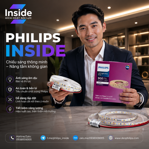 den trang tri led day hat tran philips dli320 5m 8w m 4000k 900lm 24v sang trung tinh (7).png