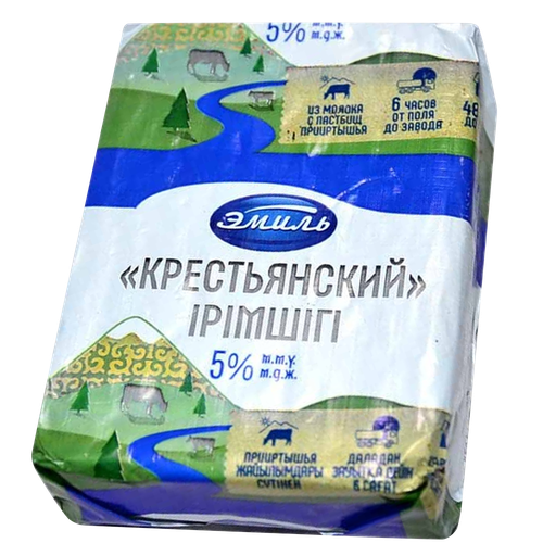 4870005359108 357183 Творог Эмиль крестьян 5pct 180гр.png