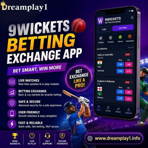 9Wickets Betting Exchange App in India – Access with Dreamplay1.jpg