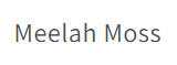 Meelah Moss logo