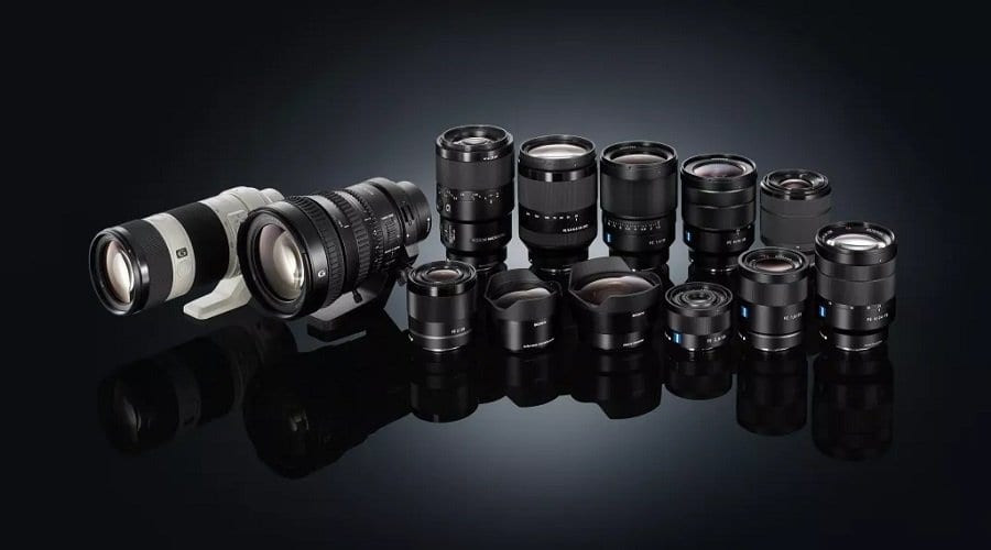Bộ sưu tập các dòng máy ảnh Sony Alpha qua các thời kỳ