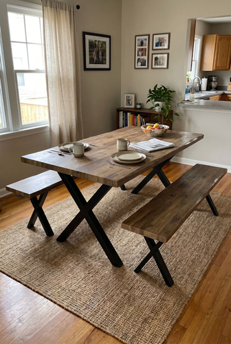 Bench Seating For Guests Using Dining Table Set.png