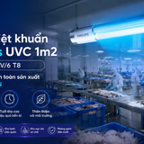 bong den tia cuc tim diet khuan khu trung tuv philips uvc 1m2 tuv 36w slv6 t8 dung trong xuong thuy 