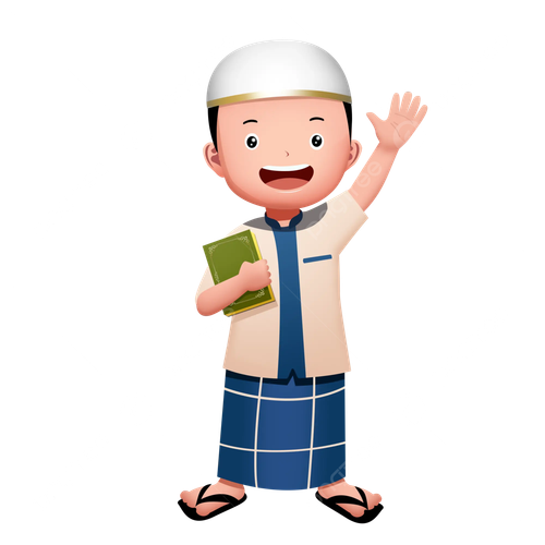 pngtree kid santri say assalamualaikum png image 13662584.png