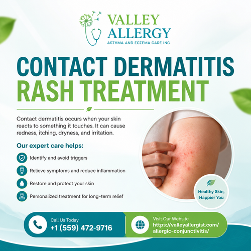 Contact dermatitis rash treatment information.png