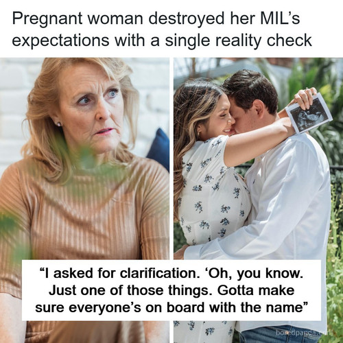 woman confused mil wants say baby decisions.jpg