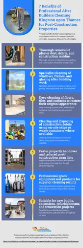 7 Benefits of Professional After Builders Cleaning Kingston upon Thames for Post Construction Proper.webp