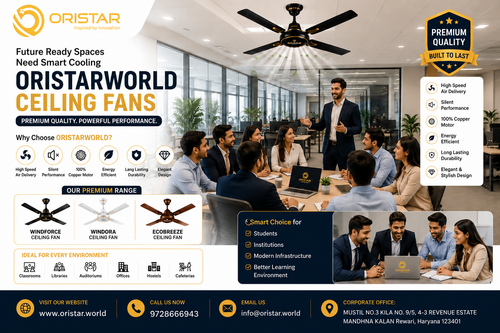 Article: Premium Ceiling Fans India – Smart Cooling Solutions for Modern Spaces.png