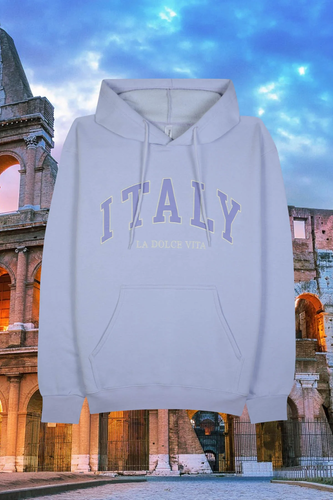 Italy Pullover Hoodie in Pastel Periwinkle | Shop at Zapamax.png