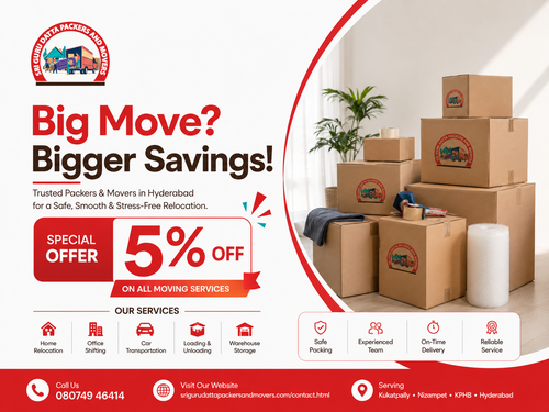 Get 5% OFF on our home relocation service and enjoy a smooth moving experience.