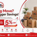 Get 5% OFF on our home relocation service and enjoy a smooth moving experience.
