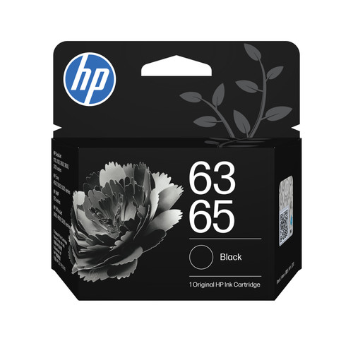 HP 63 65 Black AP Ink Cartridge B7RT3AA Front.jpg