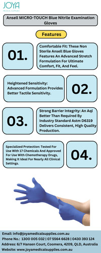 Ansell Micro Touch Blue Nitrile Examination Gloves Joya Medical Supplies.jpg