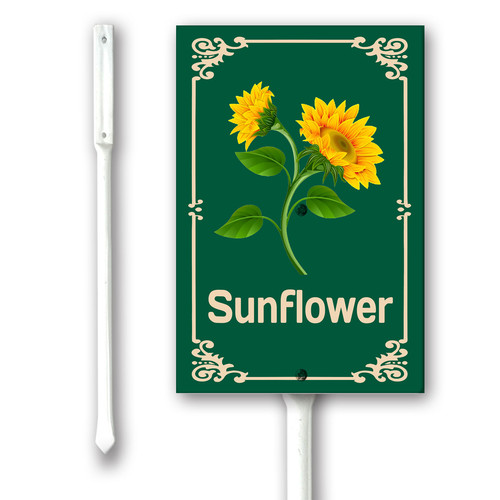 sunflower Crop Farm Labels Plant Markers.jpg