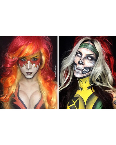 make up body art comic book superhero cosplay argenis pinal 4 bordered.jpg