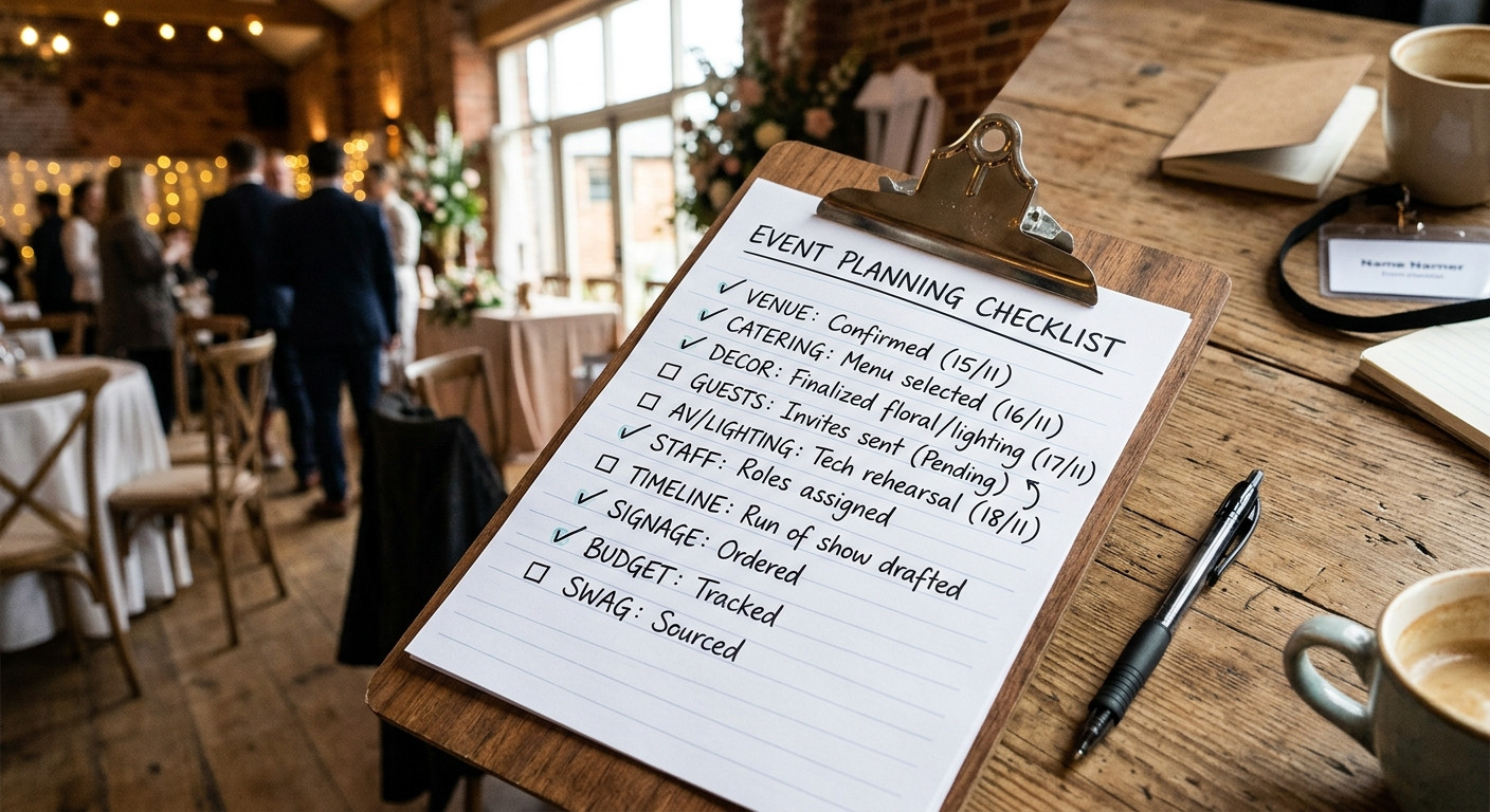 Checklist đánh giá rủi ro khi tổ chức sự kiện có rượu bia
