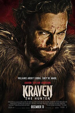 Kraven the Hunter (film) poster.jpg
