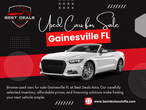 When searching for Used cars for sale Gainesville FL, buyers should look beyond the price tag and consider. A vehicle purchase is not only a financial decision; it is also a decision about reliability and confidence.

Click here for more information: https://www.bestdealsautofla.com/inventory/

Best Deals Auto

Address: 3432 N Main St, Gainesville, FL 32609, United States
Phone No: +13523167767
Email: Sales@bestdealsautofla.com
Find Us On Google: https://maps.app.goo.gl/NcDiaXYz3njbZHuF6

Read Our Blogs:
https://bestdealsautofla.wordpress.com/
https://bestdealsautofla.wixsite.com/bestdealsauto/
https://694509e9a2cf4.site123.me/ 

More Links:
https://heylink.me/bestdealsautofla/
https://www.apsense.com/user/bestdealsautofla
https://www.magcloud.com/user/bestdealsautofla