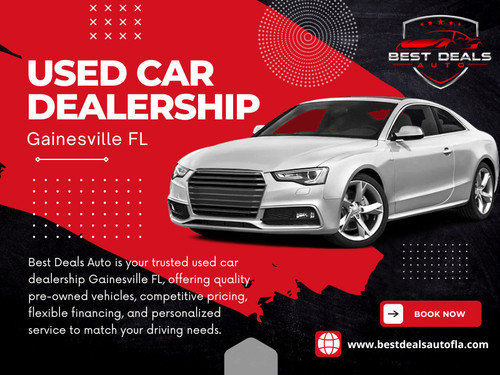 The dealership you choose can have a major impact on your buying experience. A reliable Used car dealership Gainesville FL understands that customers want honest information before purchasing a vehicle.

Click here for more information: https://www.bestdealsautofla.com/inventory/

Best Deals Auto

Address: 3432 N Main St, Gainesville, FL 32609, United States
Phone No: +13523167767
Email: Sales@bestdealsautofla.com
Find Us On Google: https://maps.app.goo.gl/NcDiaXYz3njbZHuF6

Read Our Blogs:
https://bestdealsautofla.wordpress.com/
https://bestdealsautofla.wixsite.com/bestdealsauto/
https://bestdealsauto.medium.com/

More Links:
https://linktr.ee/bestdealsautofla
https://www.buzzfeed.com/bestdealsautofla
https://disqus.com/by/bestdealsautofla/about/