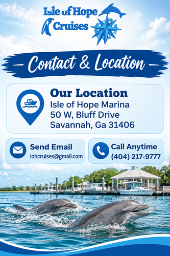 Private Dolphin Cruises & Coastal Adventures in Savannah Isle of Hope Cruises.png