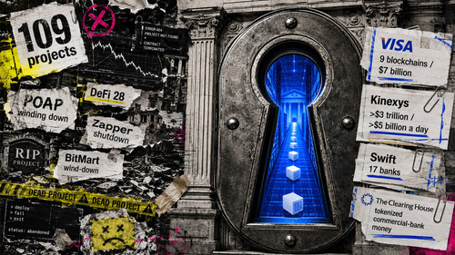 crypto project closures bank blockchain keyhole.jpg