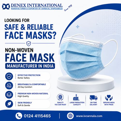 Non Woven Face Mask Manufacturer in India.jpg