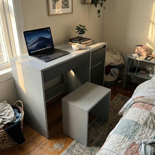 My small dressing table that works as a desk too.png