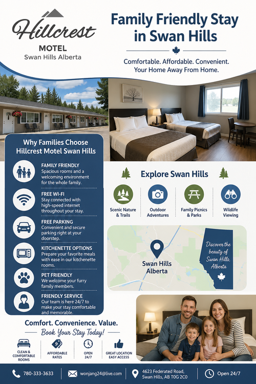 Family Friendly Stay in Swan Hills Hillcrest Motel.png