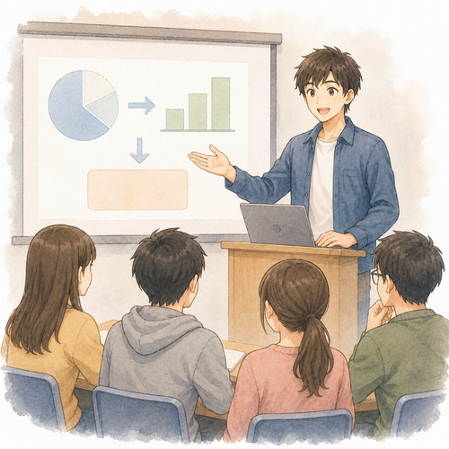 9. 発表（はっぴょう）— presentasi.png