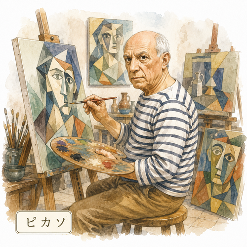 26. ピカソ — Pablo Picasso.png