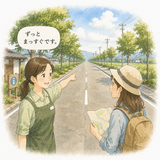 24. ずっと — terus, seterusnya