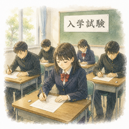 30. 入学試験（にゅうがくしけん）— ujian masuk.png