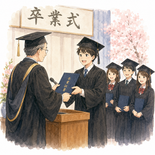 33. 卒業します（そつぎょうします）— lulus, tamat.png