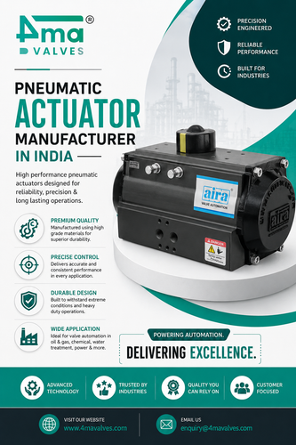 Pneumatic Actuator Manufacturer in India  Industrial Automation Solutions.png