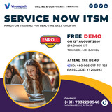 ServiceNow ITSM Free Live Demo | Online Corporate Training