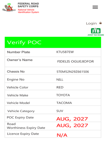 VERIFY POC FRSC KTU587EW.png