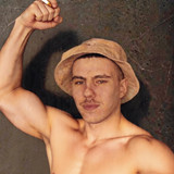 dreamina 2026 04 18 1491 Edit the image to make the man shirtless...